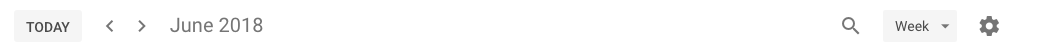 Calendar’s search box