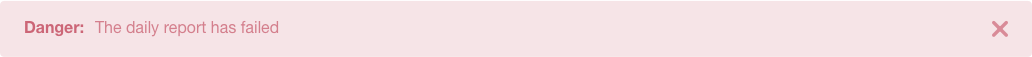 dismiss error alert stripe