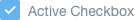 checkbox active state