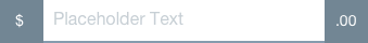 input group with mass on both sides