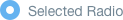 radio button active state