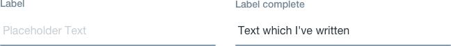default empty state