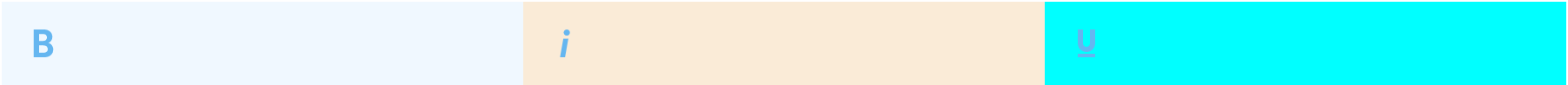 toolbar layout example with three contents
