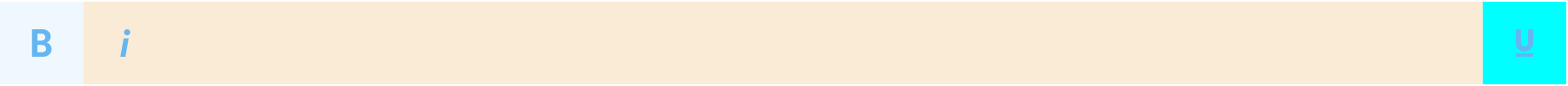 toolbar layout example with field - content - field