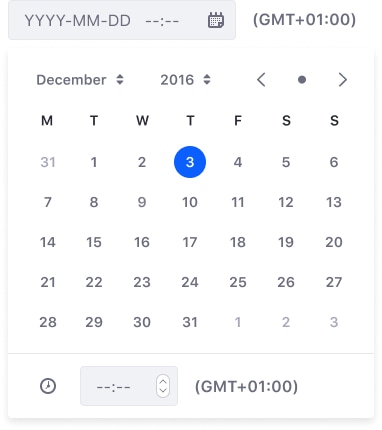 time picker