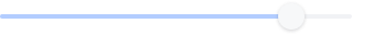 A Slider with progress and track dimmed