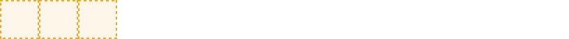 toolbar layout example with three fields