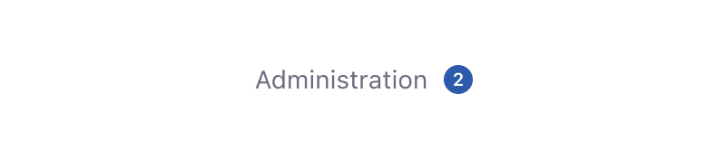 badge distance to an element is 8 pixels