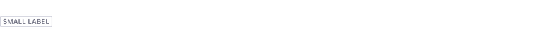default label small size