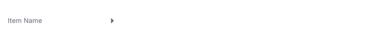 Navigation entry in default state